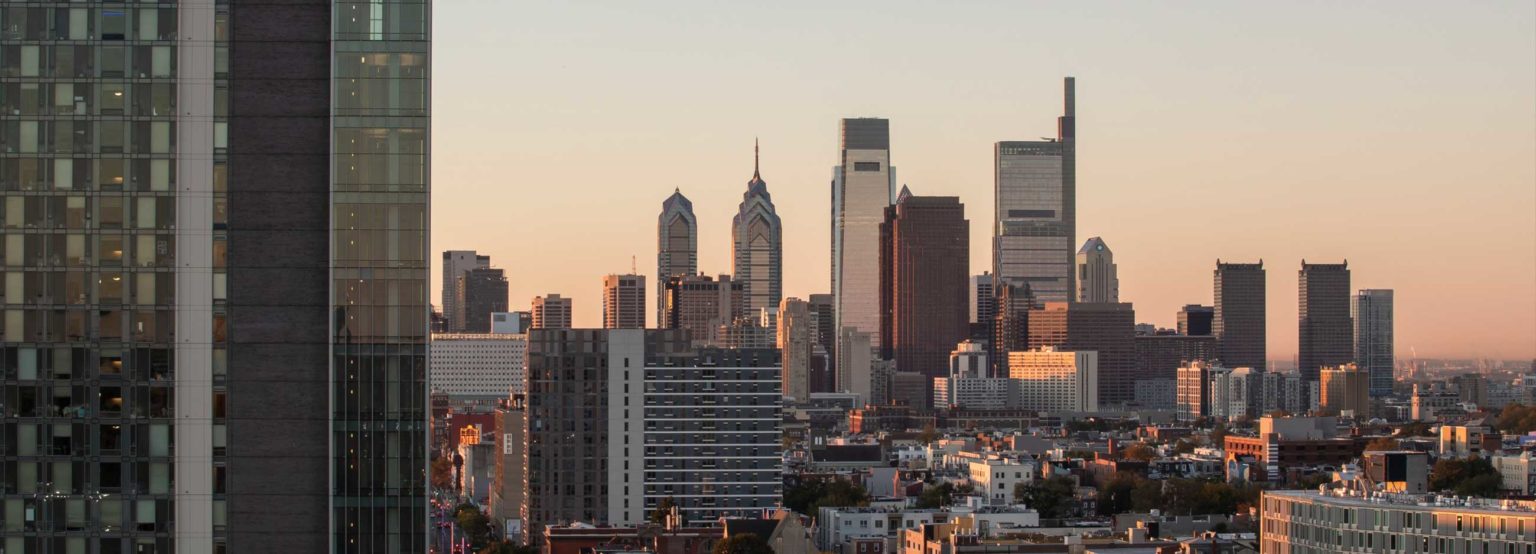 skyline of Philadelphia