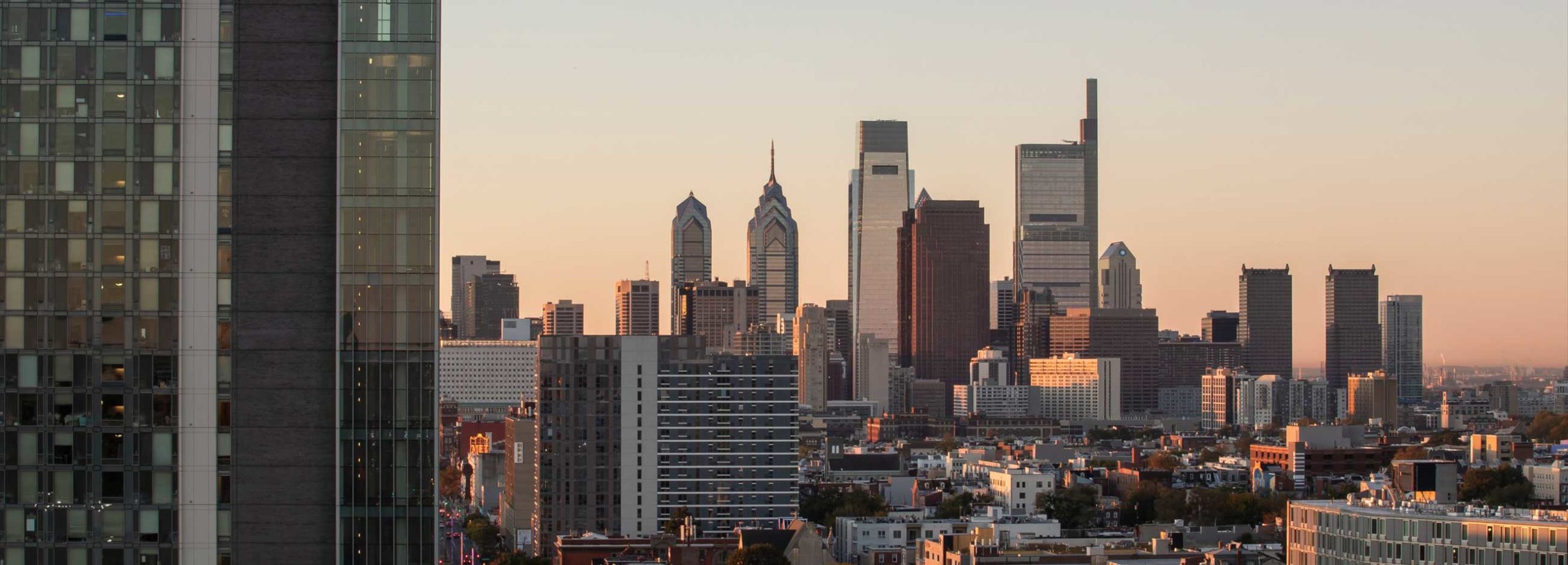 skyline of Philadelphia